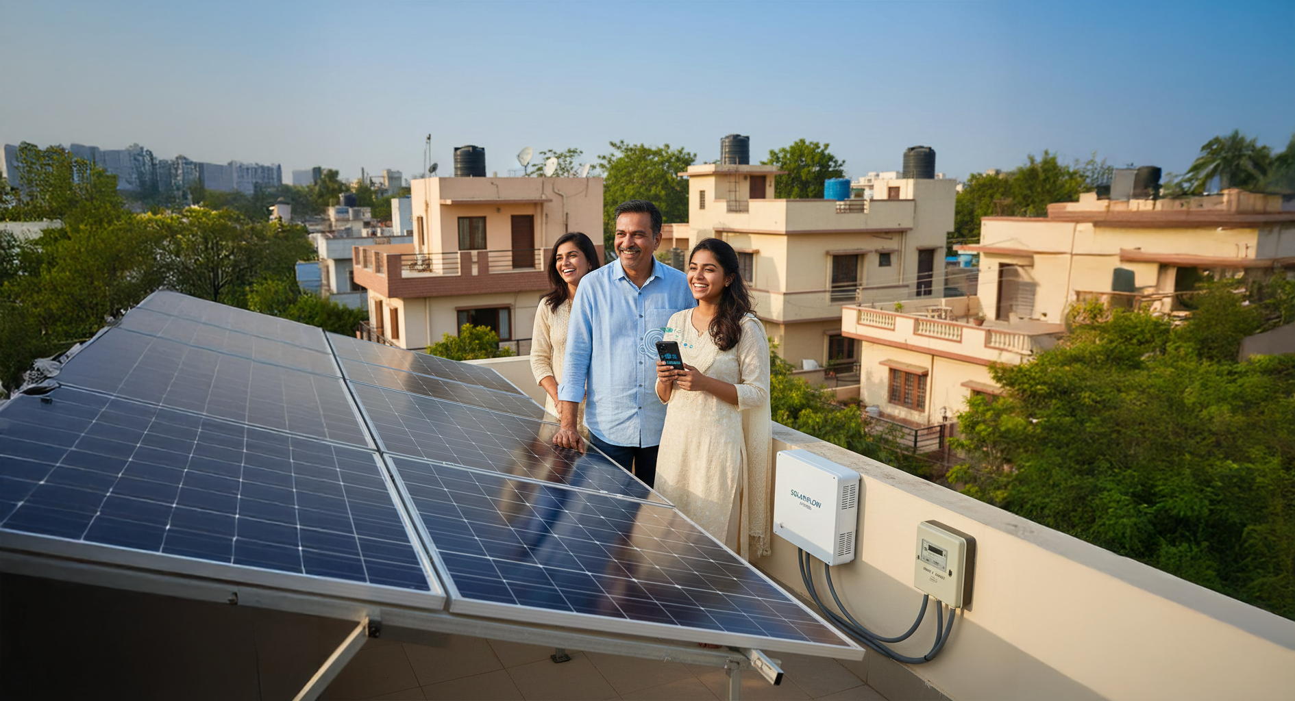 Hybrid Grid Solar Panel